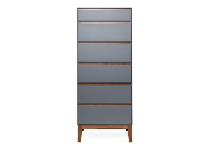 An Image of Heal's Lars 6 Drawer Dresser Tall