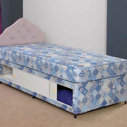 65bcf2baa192e433ea32ac859517851e52a7ce8e14c665e9f68592a6b934899a-1.jpg An Image of Economy Divan Set Multi Coloured