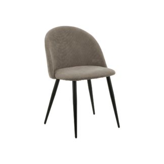 An Image of Astrid Cord Dining Chair Mink