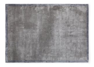 An Image of Heal's Scala Tencel Rug Silver 170 x 240cm