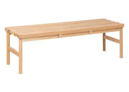 An Image of Heal's Studio Gud Twine Bench Solid Oak