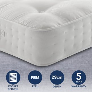 An Image of Silentnight 2000 Pocket Ortho Mattress White