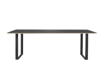 An Image of Muuto 70/70 Table Large Black and White