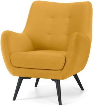 An Image of Hilda Accent Armchair, Yolk Yellow