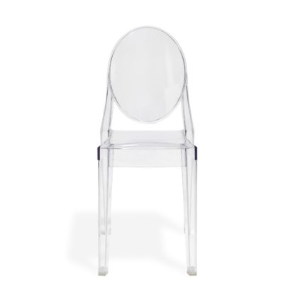 An Image of Kartell Victoria Ghost Chair Crystal *Min 2 Chairs*