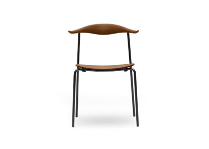 An Image of Carl Hansen & Søn CH88T Dining Chair Black Beech Black Frame
