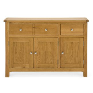 An Image of Bromley Oak Large Sideboard Brown