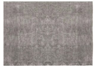 An Image of Linie Design Kaito Rug Silver 170cm x 240cm