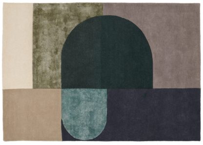 An Image of Linie Design Vilia Rug Green 140 X 200CM