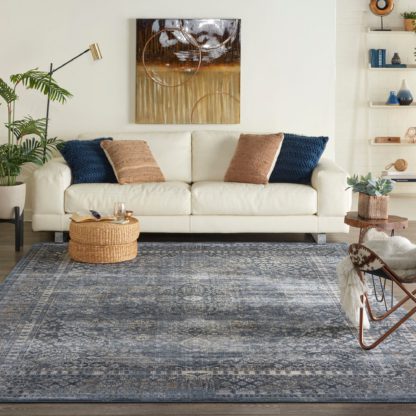 An Image of Malta 1 Rug Blue