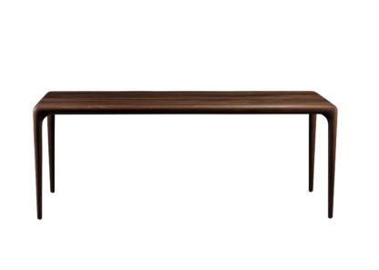 An Image of Artisan Latus Dining Table European Walnut 160cm