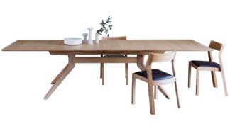 An Image of Case Cross Extending Table Oak