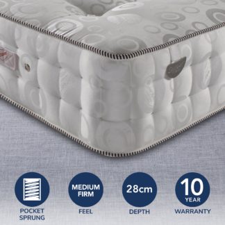 An Image of Pocketo 3000 Pocket Sprung Mattress White