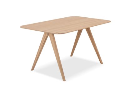 An Image of Gazzda Ava Dining Table Oak 140cm