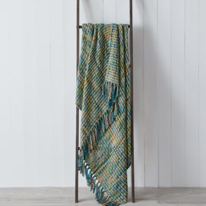 An Image of Baoli Woven 140cm x 180cm Throw Duck Egg (Blue)