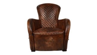 An Image of Timothy Oulton Saddle Chair Buck'dN Brok'n