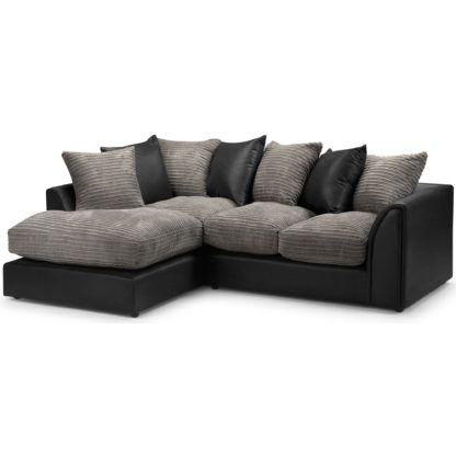 An Image of Byron Right Hand Corner Sofa Brown