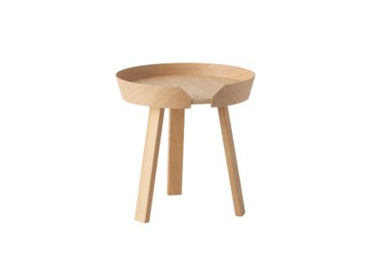 An Image of Muuto Around Coffee Table Small Oak