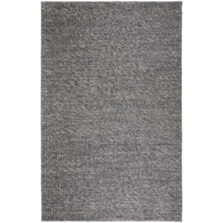 An Image of Camden Wool Blend Rug Charcoal