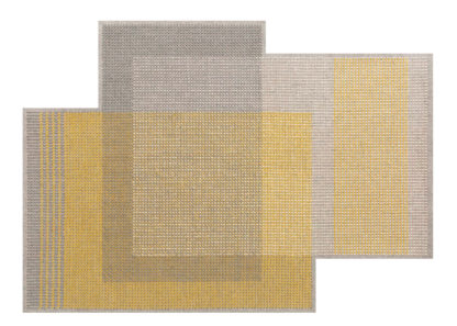 An Image of Gandia Blasco Canevas Geo Rug Grey 170 x 240cm