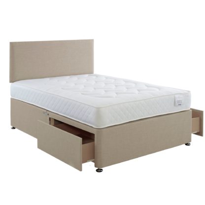 7e2af21d4acad34d6ee755c46929a762126f84316f4630fcf6beb621ce9b87f4-2.jpg An Image of Comfort Divan Bed with Mattress Grey
