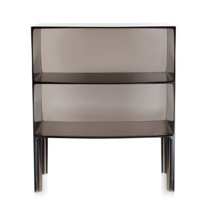 An Image of Kartell Ghost Buster Large Side Table In Flat White E5