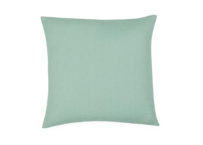 An Image of Heal's Linen Cushion Mint 43 x 43cm