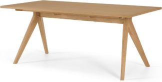 An Image of Wingrove 8 Seat Dining Table, French Oak