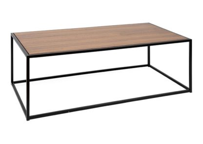 An Image of Heal's Tower Coffee Table Black White Marble Top