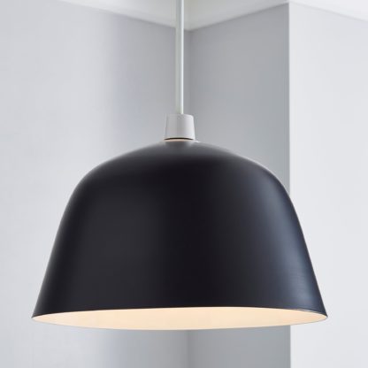 An Image of Alba Easy Fit Pendant Grey