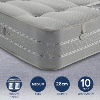 An Image of Pocketo 1500 Reflex Plus Mattress White