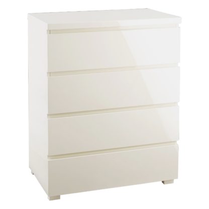 An Image of Puro 4 Drawer Chest Cream