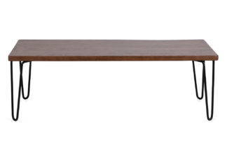 An Image of Heal's Brunel Coffee Table / AV Unit Dark Wood