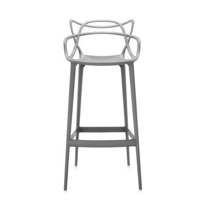 An Image of Kartell Masters Stool Large White