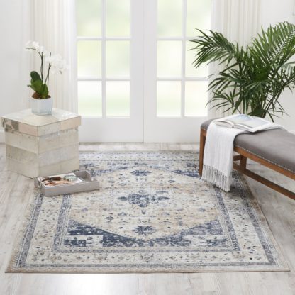 An Image of Malta 1 Rug Blue