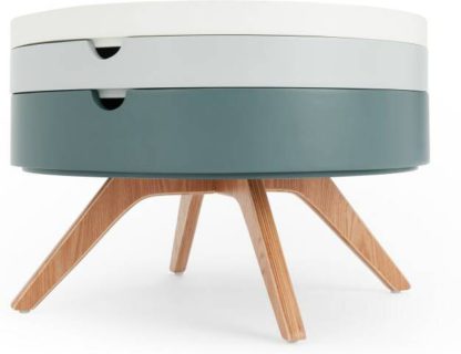 An Image of Cairn Coffee Table, Tonal Grey