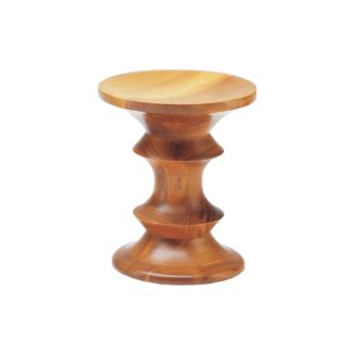 An Image of Vitra Eames Stools Model C Walnut