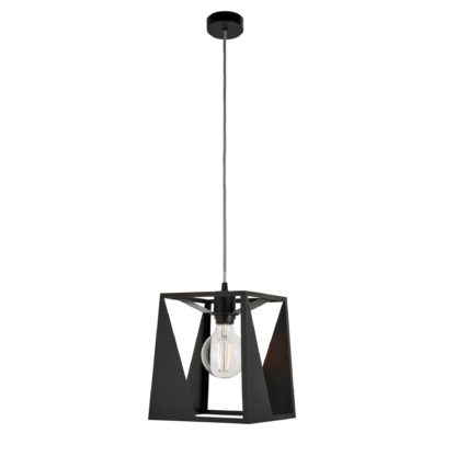 An Image of Endon Kolo Easy fit Pendant Black