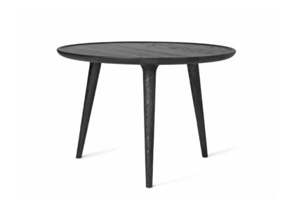 An Image of Mater Accent Side Table Black Stained Oak Small W45 x H42