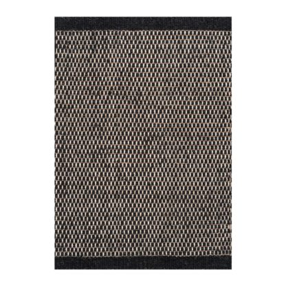 An Image of Linie Design Asko Rug Black 250 x 350cm