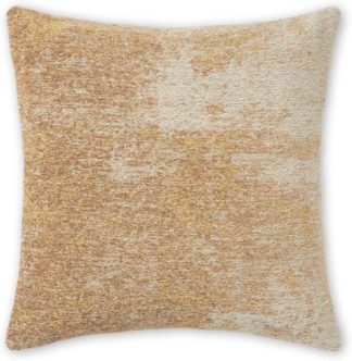 An Image of Genna Jacquard Cushion, 50 x 50cm, Gold