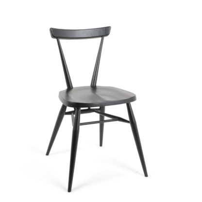 An Image of Ercol Originals Stacking Chair Clear Matt Ash
