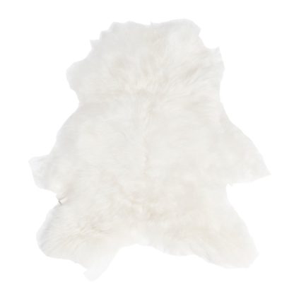 An Image of The Organic Sheep Icelandic Sheepskin Rug Silver Grey