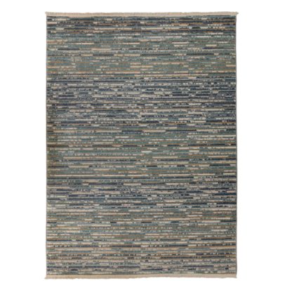 An Image of Lagos Rug Brown, Grey and White