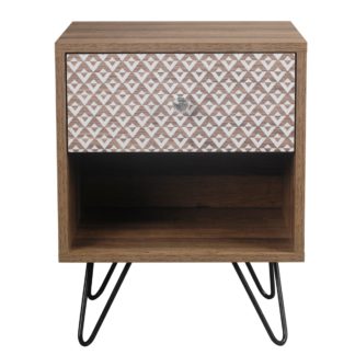 An Image of Casablanca Lamp Table Brown