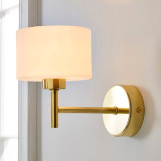 An Image of Elsie Wall Light Brass Gold