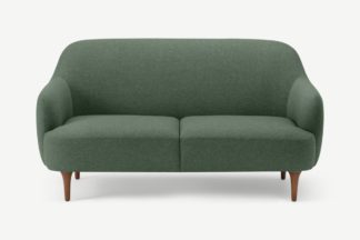 An Image of Lupo 2 Seater Sofa, Darby Green