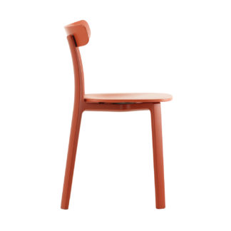 An Image of Vitra All Plastics Chair Brick