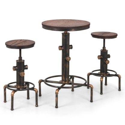 An Image of Rockport Bar Set Brown