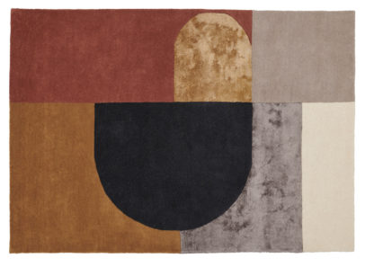 An Image of Linie Design Vilia Mustard Rug 140 x 200cm